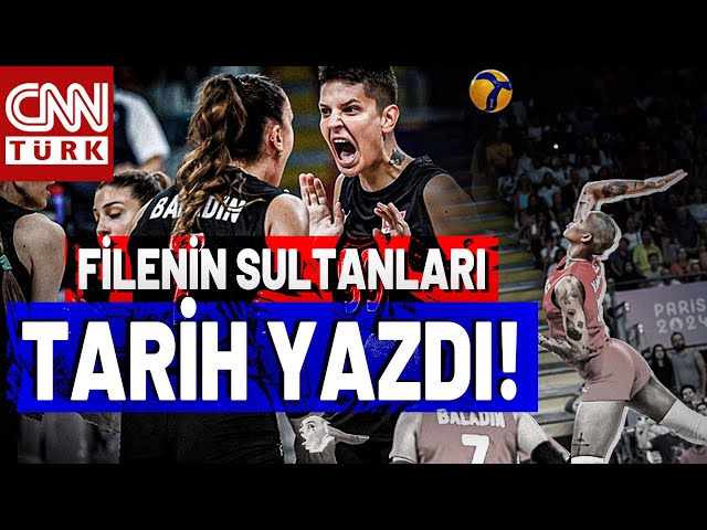 ⁣Filenin Sultanları Paris'te Tarih Yazdı: Hedef Final! #CANLI #SONDAKİKA #HABER