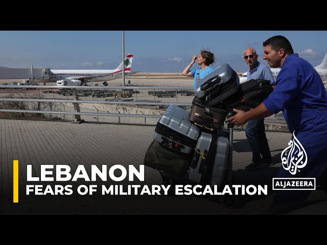 Risk of regional military escalation: Thousands flock to Beirut Airport to flee country