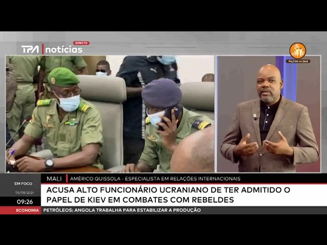 Mali - Anuncia corte de relação diplomáticas com a Ucrânia "Em Foco"