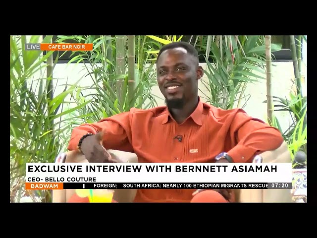 ⁣Exclusive interview with Bernnett Asiamah - Badwam Ahosepe (06-08-24)