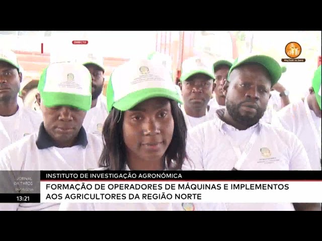 Instituto de Investigação Agronómica - Formação de operadores de máquinas e implementos aos agricu