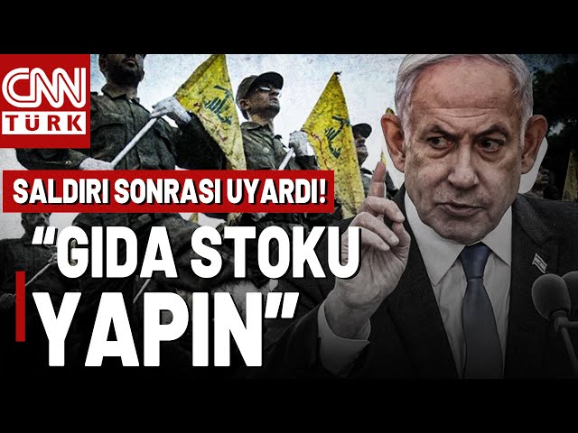 SON DAKİKA  Hizbullah'tan Yeni Saldırı! İsrail Vatandaşlarını Uyarıyor: STOK YAPIN!