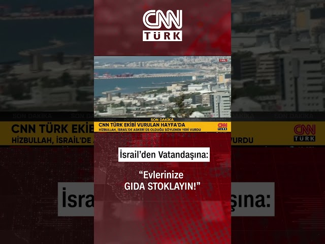 ⁣İsrail Vatandaşını Hizbullah Saldırıları Sonrası İlk Kez Uyardı: Evlerinize Gıda Stoku Yapın!