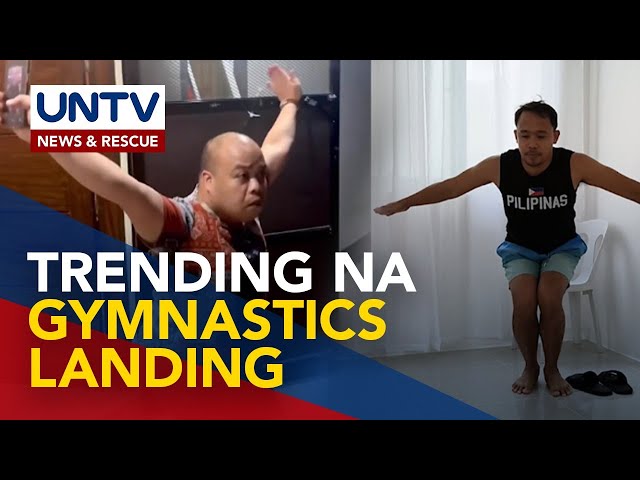 ⁣Gymnastics landing ni Yulo sa Olympics, trending; Ilang netizens, na-inspire!