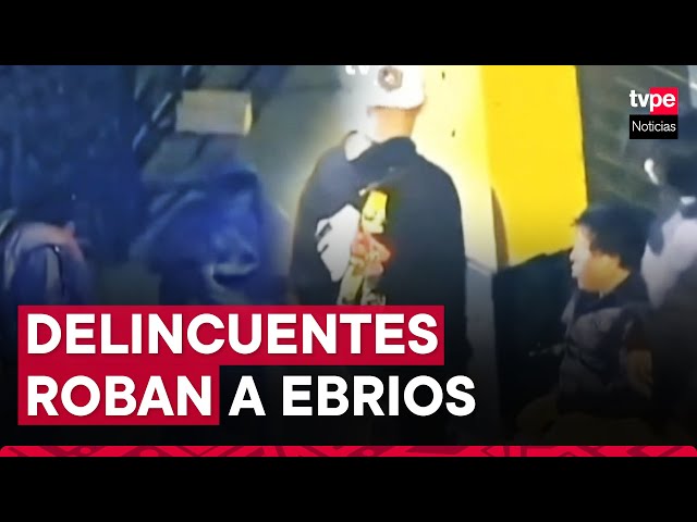 Ate: ladrones tienen en la mira a personas en estado de ebriedad