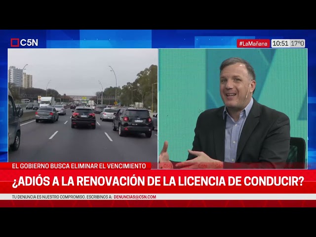 ⁣LICENCIA de CONDUCIR: EL GOBIERNO BUSCA ELIMINAR el VENCIMIENTO