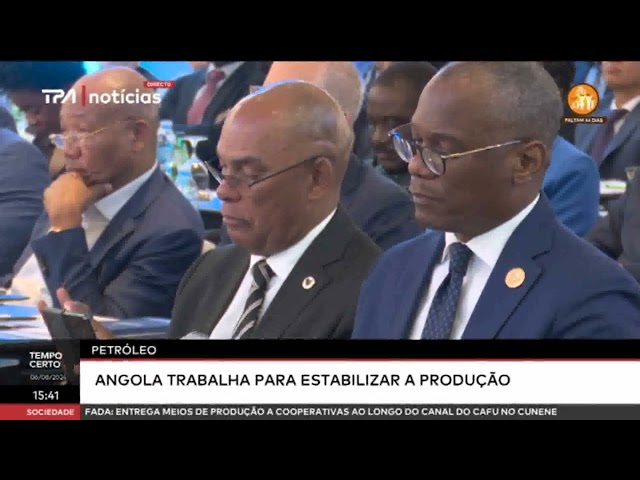 ⁣Petróleo -  Angola trabalha para estabilizar a produção