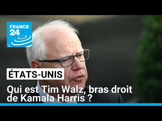 Tim Walz, professeur, gouverneur, et désormais bras droit de Kamala Harris • FRANCE 24