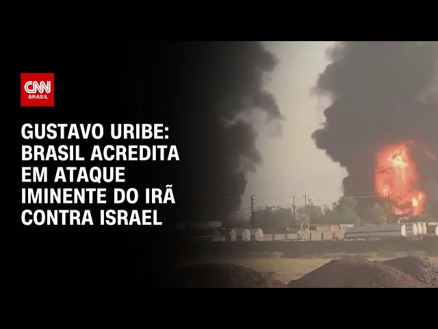 Gustavo Uribe: Brasil acredita em ataque iminente do Irã contra Israel | LIVE CNN