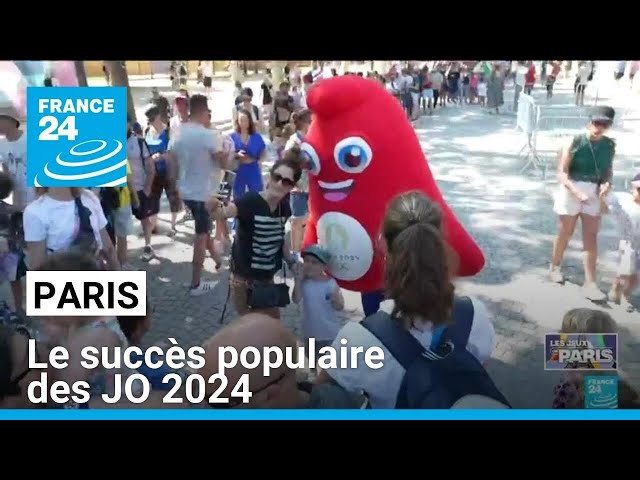 Paris sous son meilleur jour : le succès populaire des JO 2024 • FRANCE 24