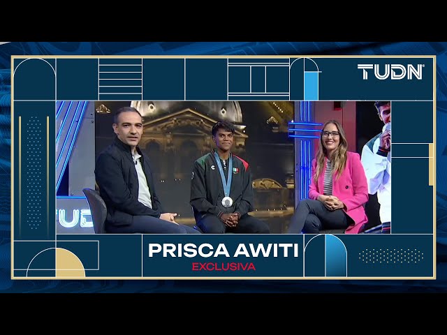 ¡ORGULLO DE PLATA!  Prisca Awiti está en la casa, en EXCLUSIVA | TUDN