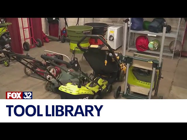 ⁣Chicago Tool Library offers tools and more for borrowing