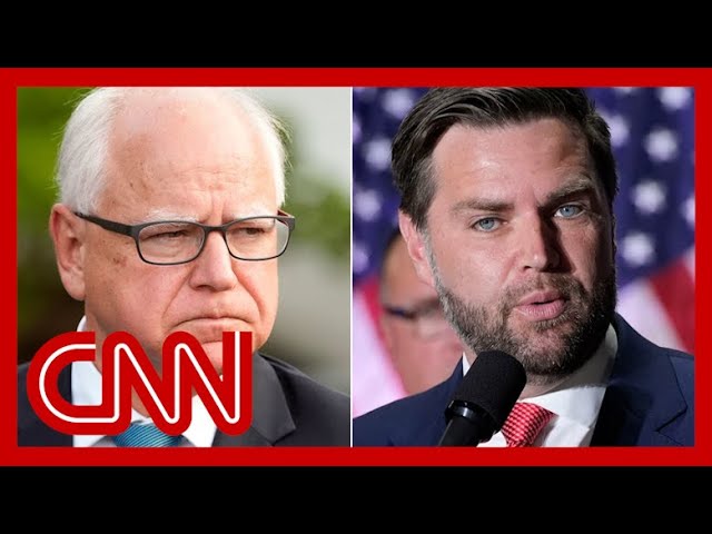 ⁣'Tim Walz's record is a joke': JD Vance attacks Walz shortly after Harris' campa