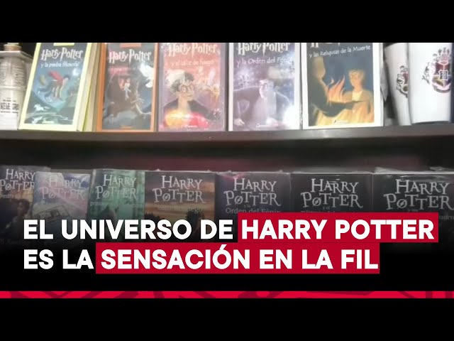 FIL: Gran demanda por libros de saga de Harry Potter