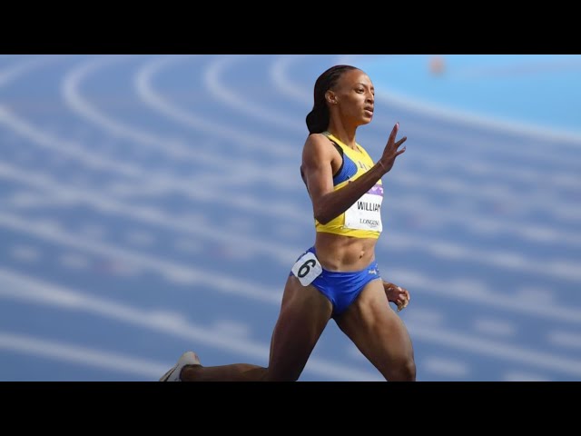 Williams to be in lane 4 for 400m semis