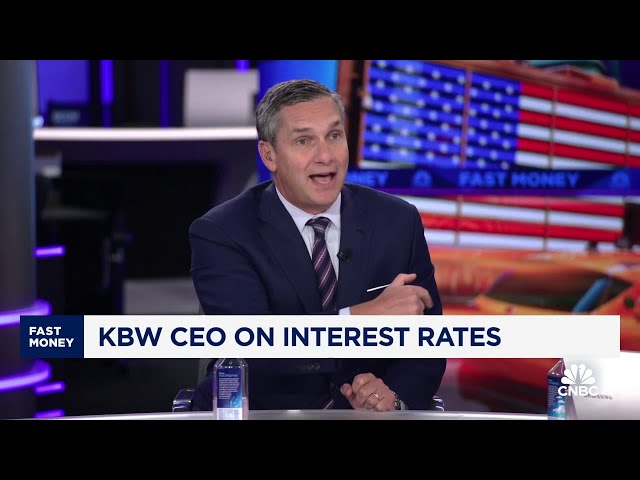 ⁣No emergency rate cut ahead because economy isn't that bad, says KBW CEO Tom Michaud