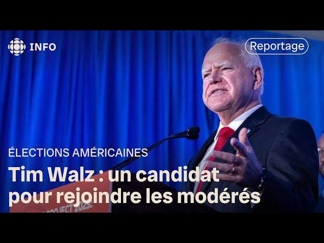 ⁣Tim Walz colistier : conquérir le vote des électeurs ruraux modérés