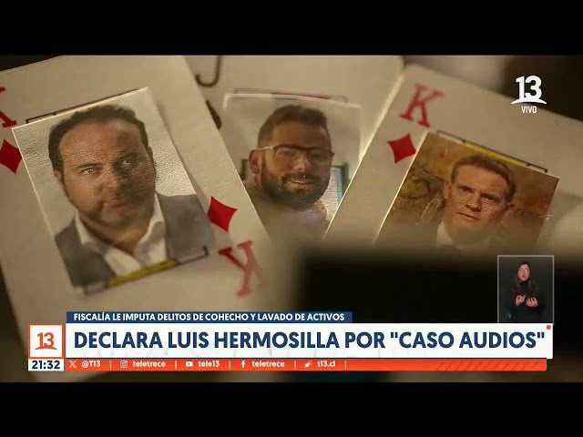 Luis Hermosilla declara por "caso audios": Le imputan delitos de cohecho y lavado de activ