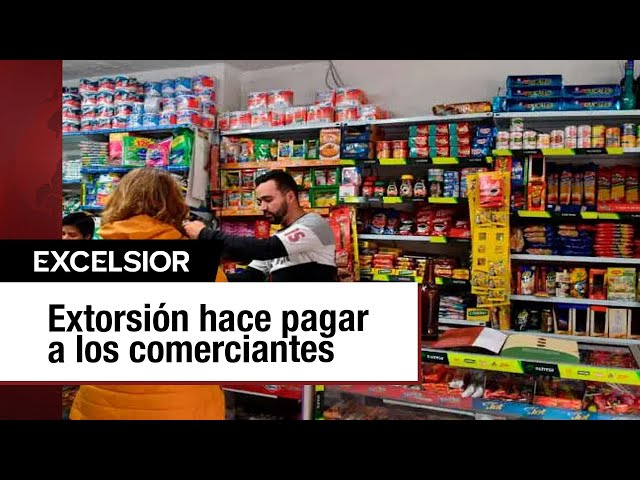 ⁣Preocupación por el aumento de extorsión en pequeños comercios