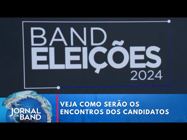 Debate na Band: Veja como serão os encontros entre os candidatos | Jornal da Band