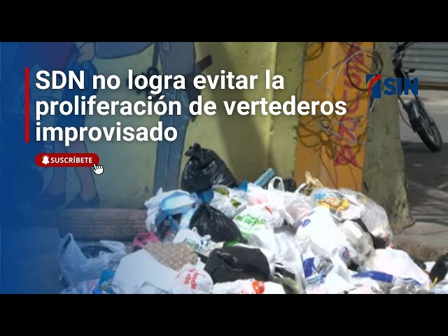 ⁣SDN no logra evitar la proliferación de vertederos improvisado