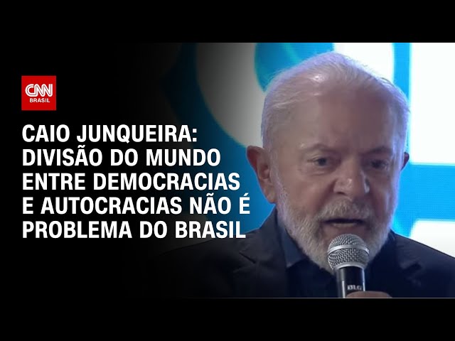 Caio Junqueira: Divisão do mundo entre democracias e autocracias não é problema do Brasil | WW