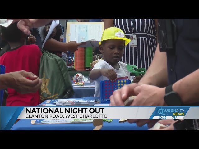 West Charlotte neighbors gather for National Night Out