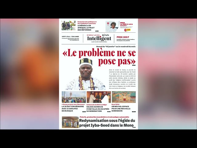 LA REVUE DES TITRES - 07 08 2024 - Romaric Dossa