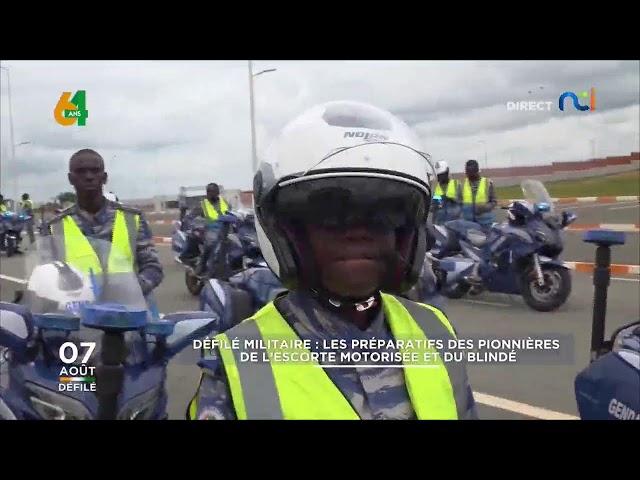 LE DÉFILÉ DE LA FÊTE NATIONALE du 07/08/2024