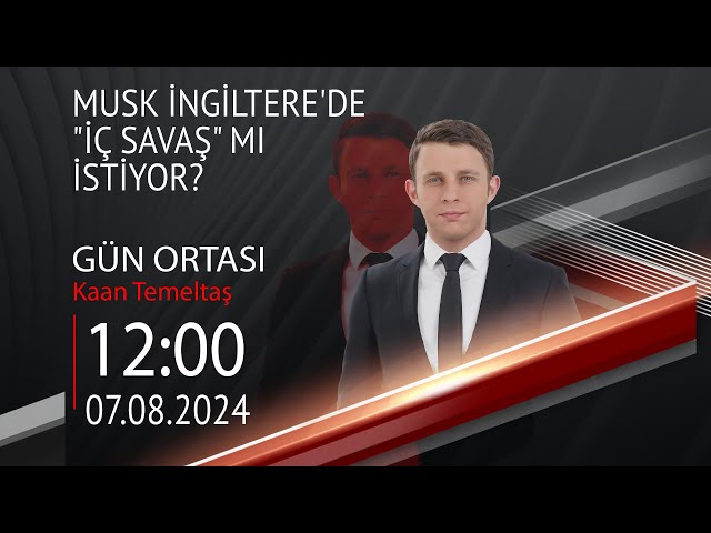  #CANLI | Kaan Temeltaş ile Gündem | 7 Ağustos 2024 | HABER #CNNTÜRK