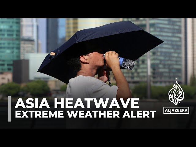 East Asia heatwave: Scores of people dying of suspected heat stroke