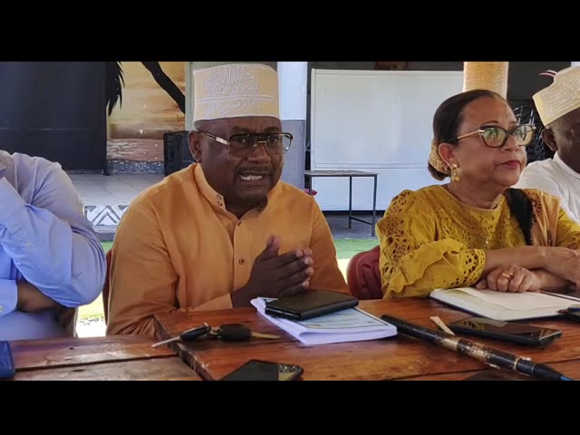 Conférence de presse des organisations des entreprises comoriens