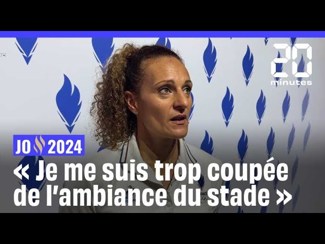 JO 2024 : « Je me suis trop coupée de l'ambiance du stade », avoue Mélina-Robert Michon