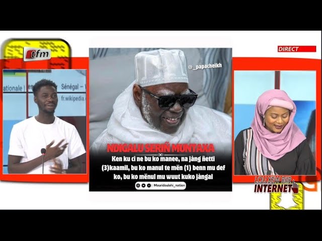 ⁣ TFM LIVE :   Lou Xew Biir Internet  du  07 Août 2024  présenté par Merry Beye Diouf & Toch