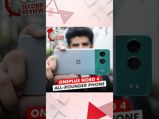 ⁣OnePlus Nord 4: 60-second review | WION Shorts