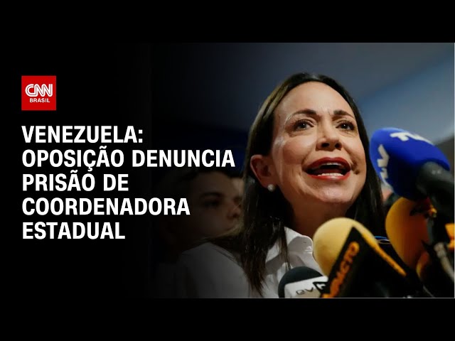 Venezuela: oposição denuncia prisão de coordenadora estadual | CNN NOVO DIA