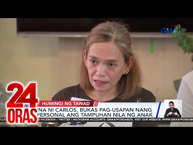 ⁣24 Oras: (Part 2) Ina ni Carlos Yulo, humingi ng tawad sa anak; Pagpapalawig sa termino..., atbp.