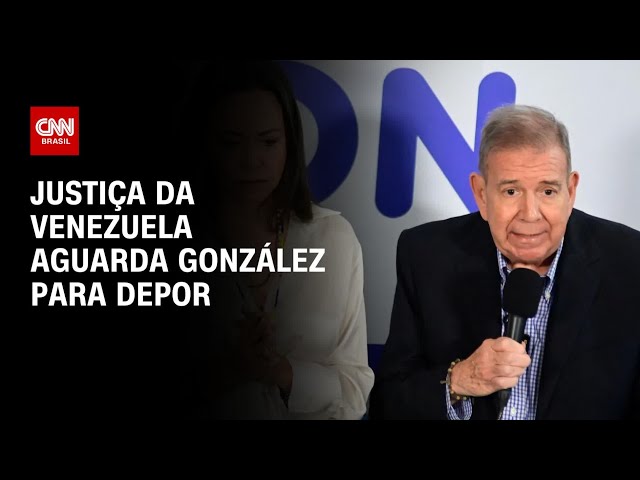 Justiça da Venezuela aguarda González para depor | CNN NOVO DIA