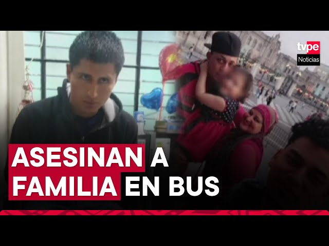 Tragedia en Ica: suboficial de la Policía habría asesinado a familia extranjera dentro de un bus