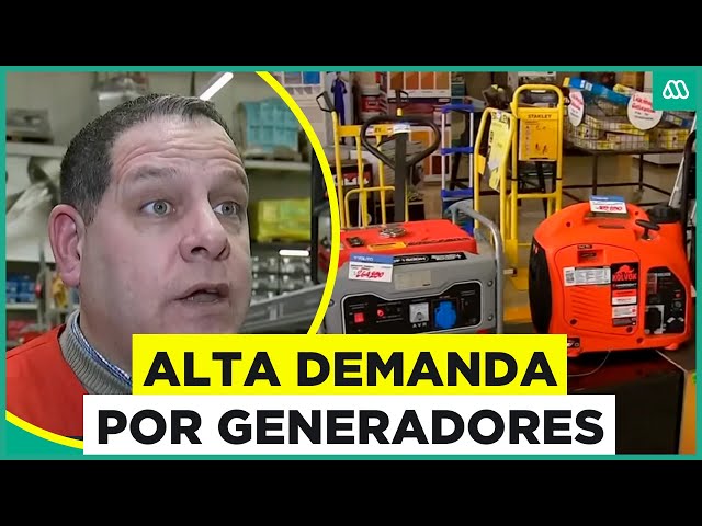 Cortes de luz: altísima demanda por generadores