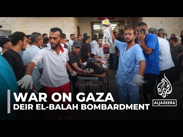 War on Gaza: Aftermath of Israeli strikes on Deir el-Balah