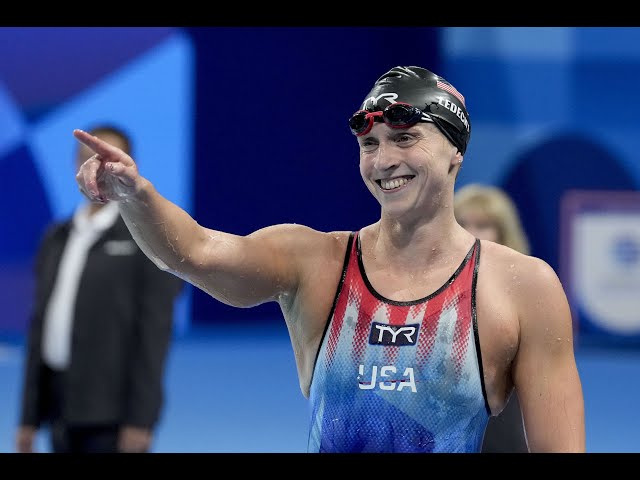 ⁣Olympian Katie Ledecky excited about future of women's sports | USA TODAY