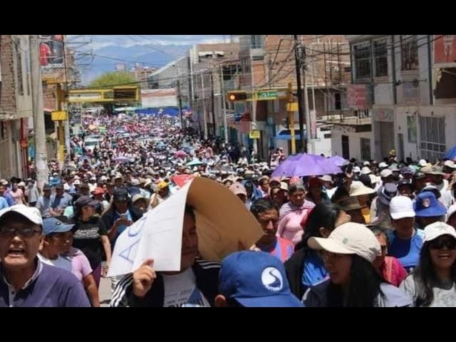 Ayacucho: Protestantes contra la minería acatan tercer día de paro