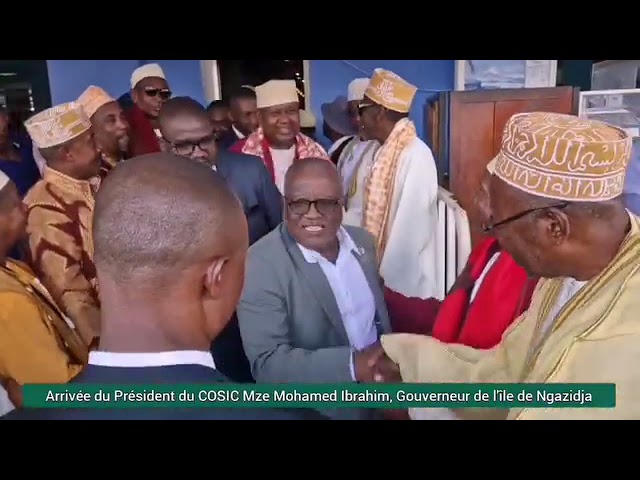 ⁣Le Président du COSICMze Mohamed Ibrahim est arrivé à Moroni après avoir assisté #JOPARIS2024