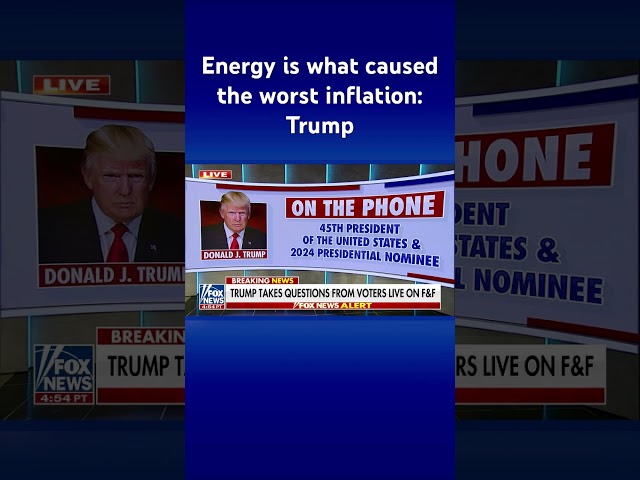 ⁣‘WE’RE LIVING HORRIBLY’: Trump tells voters how he plans to get the economy back on track #shorts