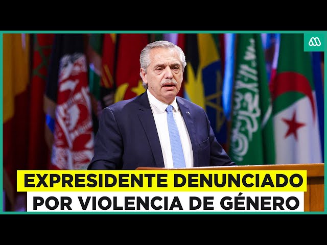 Expresidente Alberto Fernández denunciado por violencia de género