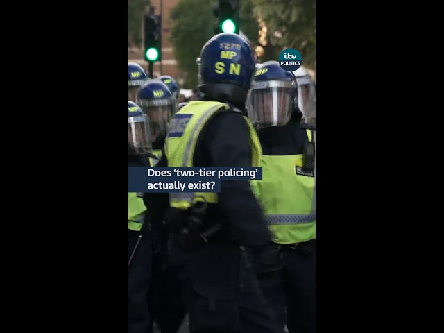 ⁣What is 'two-tier policing'? And does it exist in the UK?