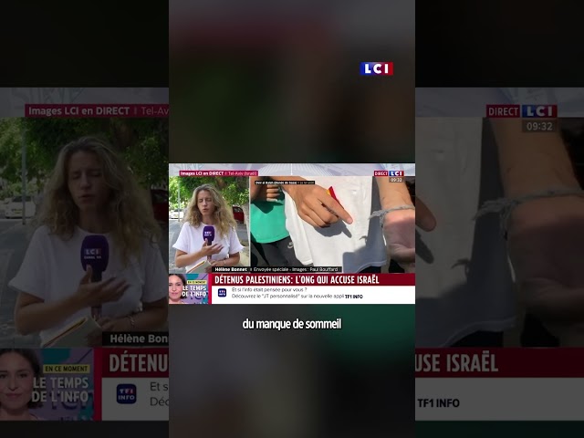 ⁣️ "Bienvenue en enfer" : une ONG israélienne dénonce la torture des palestiniens