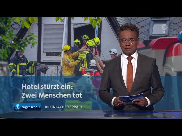 tagesschau in Einfacher Sprache 19:00 Uhr, 07.08.2024