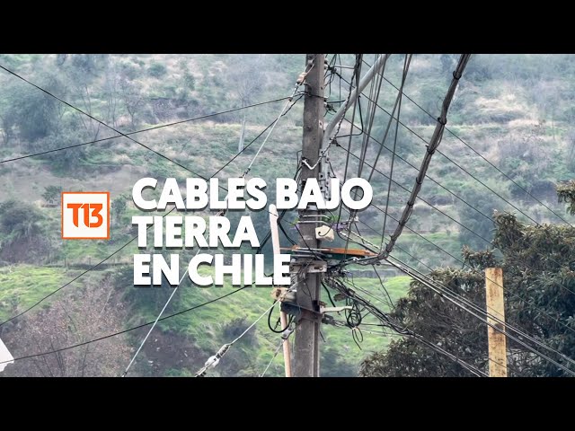 ⁣Cables bajo tierra en Chile: ¿una solución para los cortes? (ventajas y desventajas)